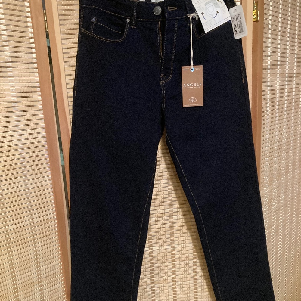 Angels straight leg dark denim